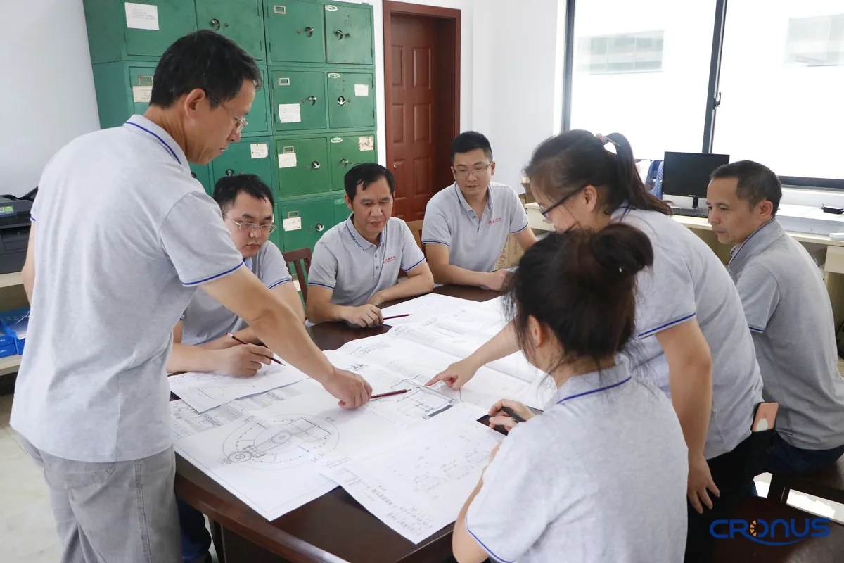 Cronus engineering team in technical meeting